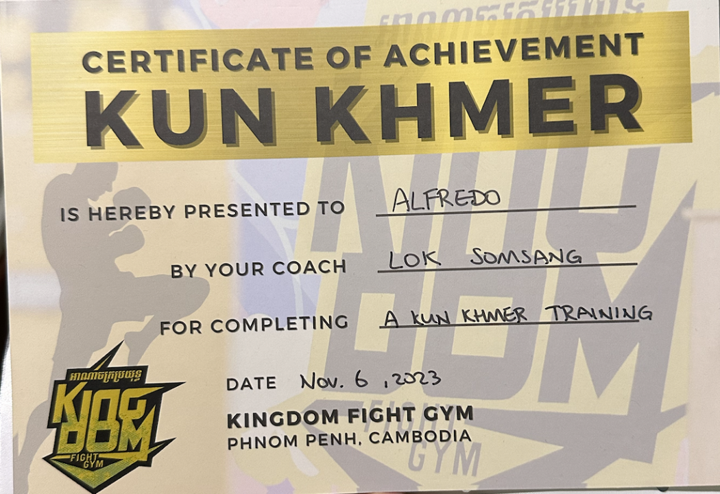 kun khmer kingdom fight gym